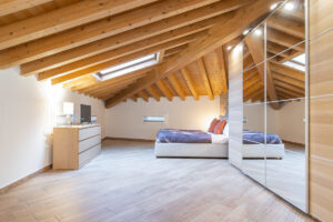 Dormire a cento - mansarda open space, zona letto